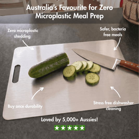 CleanWare™ Premium Chopping Board in Stainless Steel