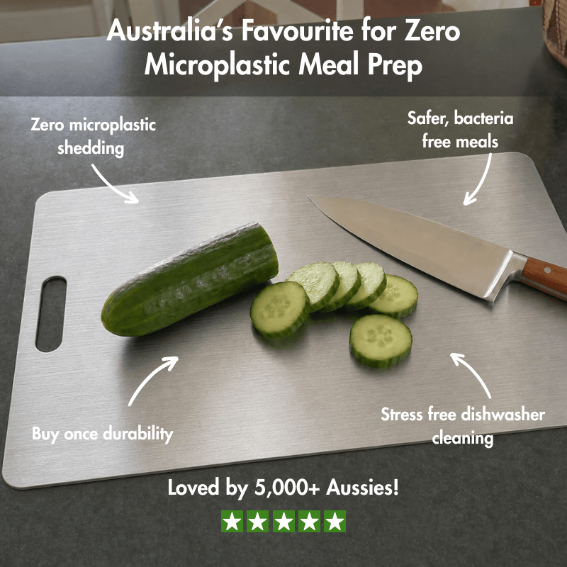 CleanWare™ Premium Chopping Board in Stainless Steel