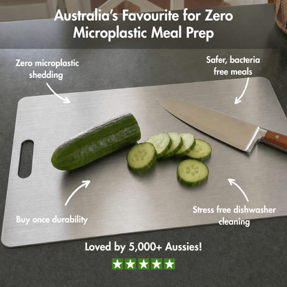 CleanWare™ Premium Chopping Board in Stainless Steel