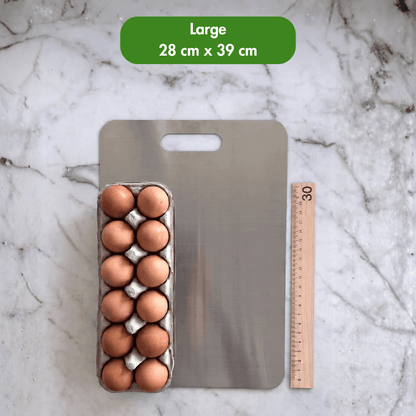 CleanWare™ Premium Chopping Board in Stainless Steel