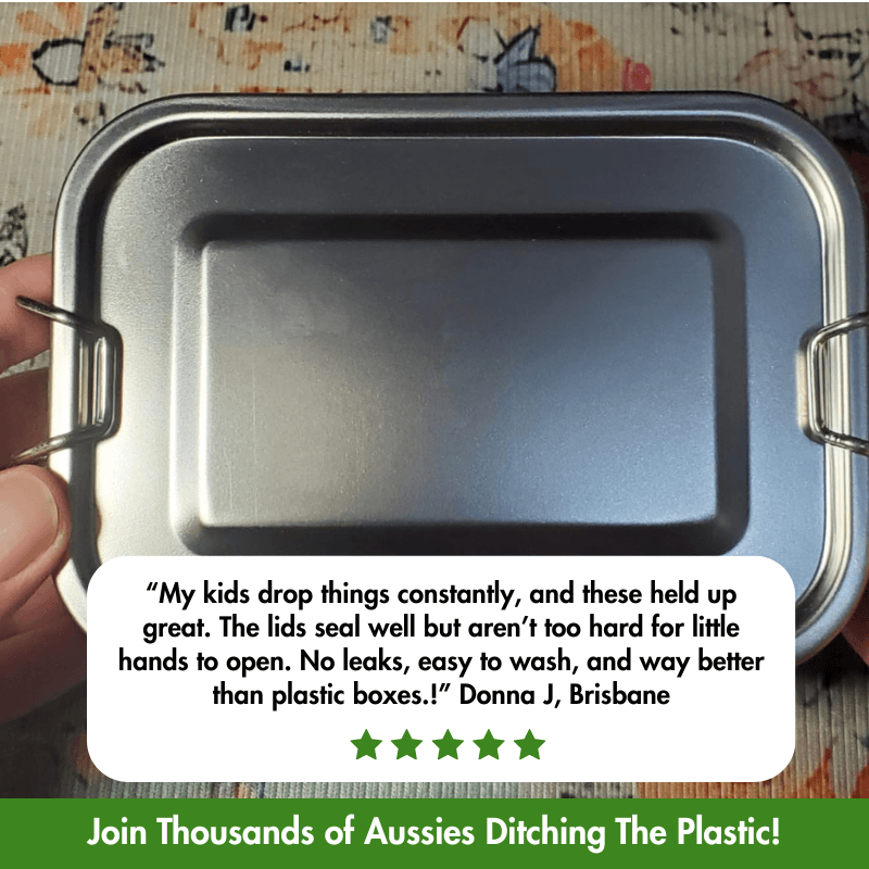 CleanWare™ Premium Lunch Box in Stainless Steel