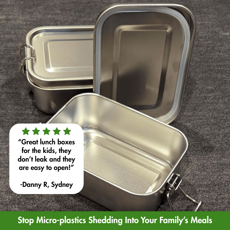 CleanWare™ Premium Lunch Box in Stainless Steel