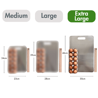 CleanWare™ Premium Chopping Board in Stainless Steel